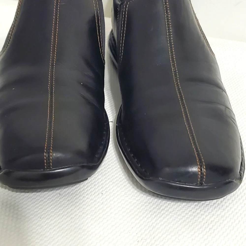 Cole Haan Zeno Black Leather Slip On Driving Loafer Men's 11.5